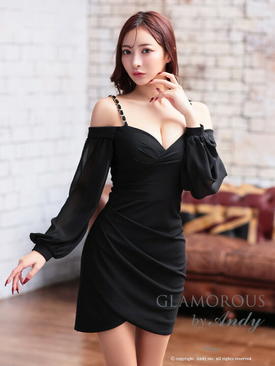 楽天市場】GLAMOROUS ドレス GMS-V836 ワンピース ミニドレス Andy 