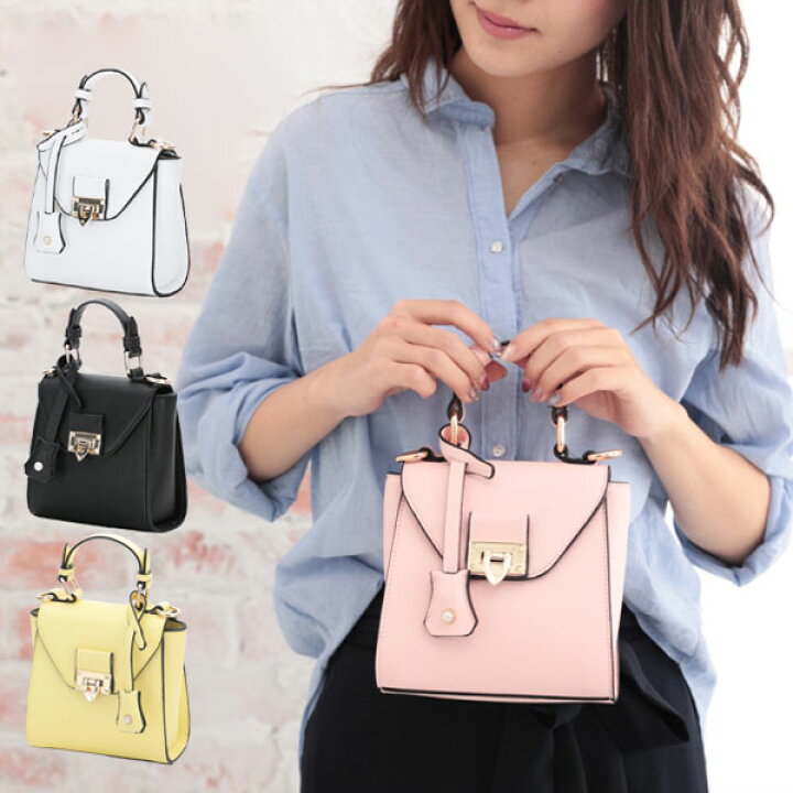 楽天市場 フェイクレザーハンドバッグ ショルダーバッグ Disestessi バッグ 5023 パーティーバッグ Artmarry 結婚式 キャバ レディース ａcloth アクロス