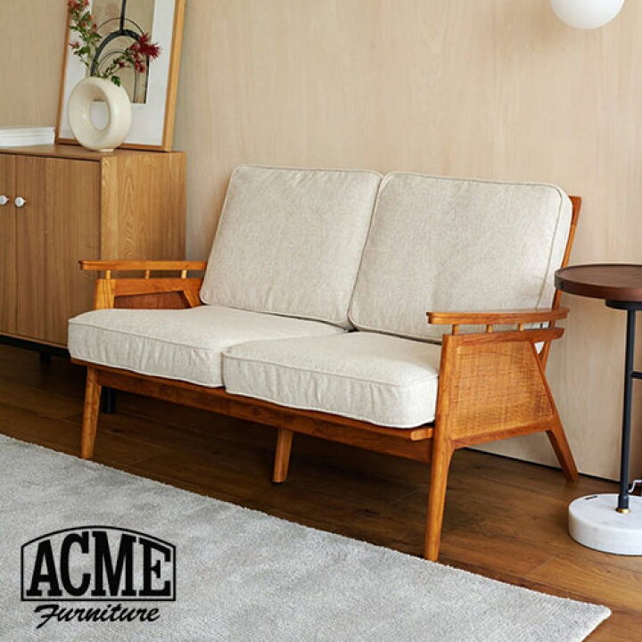 楽天市場】ACME Furniture アクメファニチャー WICKER SOFA 2P (IV 