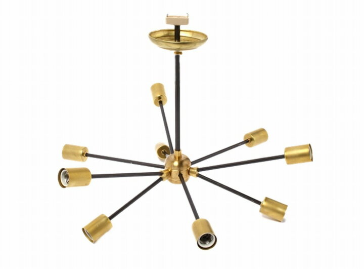 楽天市場】アクメファニチャー ACME Furniture SOLID BRASS LAMP 9ARM  