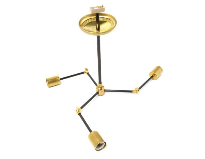 楽天市場】アクメファニチャー ACME Furniture SOLID BRASS LAMP 3ARM 