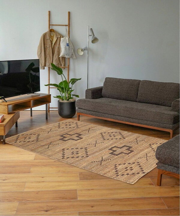 acme furniture 限ら ラグ 140x200 ベージュ系