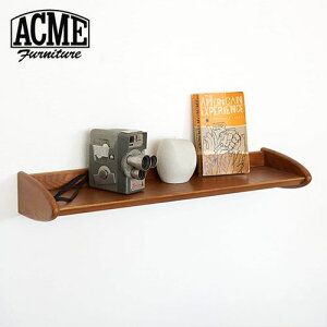 ACME Furniture BROOKS WALL SHELF-L (BR) �A�N���t�@�j�`���[ �u���b�N�X �E�H�[���V�F���t L �Ǌ|�� ���� �C���e���A �f�B�X�v���C(����s��)�y���������z