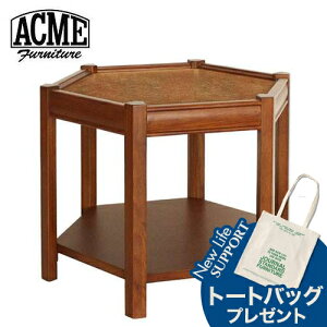 �yJSF TOTE CANVAS�v���[���g�I�z�A�N���t�@�j�`���[ ACME Furniture BROOKS HEXAGONTABLE �x�[�W�� �u���b�N�X �w�L�T�S���e�[�u�� �Ƌ� �e�[�u�� �T�C�h�e�[�u�� �C���e���A �e�[�u�� �f�X�N �� ���r���O