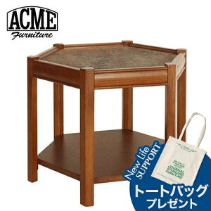 �yJSF TOTE CANVAS�v���[���g�I�z�A�N���t�@�j�`���[ ACME Furniture BROOKS HEXAGONTABLE �O���[ �u���b�N�X �w�L�T�S���e�[�u�� �Ƌ� �e�[�u�� �T�C�h�e�[�u�� �C���e���A �e�[�u�� �f�X�N �� ���r���O�e