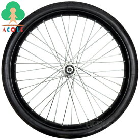 【1本単品】アルミス 26インチタイヤセット ノーパンクタイヤ AR-26NP ALUMIS スポークホイール(鉄) ベアリング付き 26x2-1/2N (約)直径700×幅55mm シャフト軸径16mm ボス幅125mm シャフト長170mm 重量約5.8kg 耐荷重300kg 交換タイヤ 交換用タイヤ 26inch