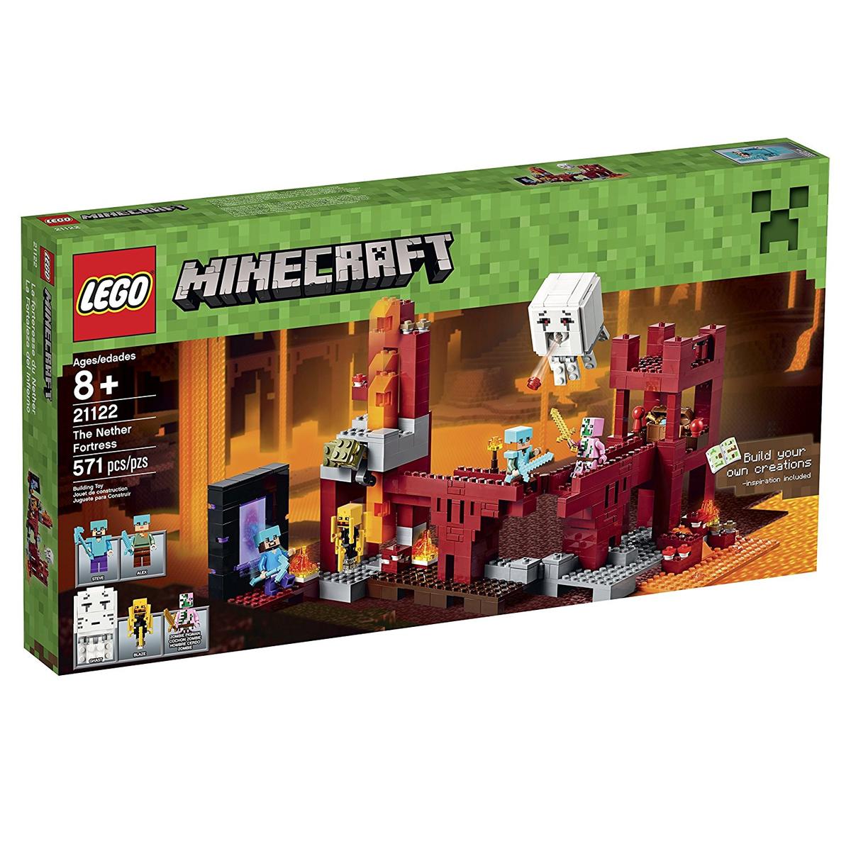 通常便なら送料無料 マインクラフトのネザー要塞 海外版レゴ 売却 希望者のみラッピング無料 マインクラフト レゴ LEGO ブロック テレビゲーム ネザー要塞 おもちゃ 21122 海外版