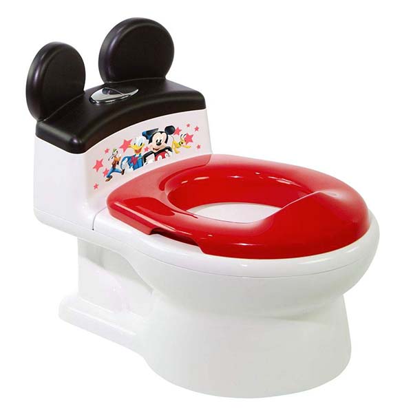 【通常便なら送料無料】キャラと一緒に楽しくトイレトレーニング ディズニー ミッキーマウス おまる トイレ トレーニング かわいい ミッキー 通常便は送料無料