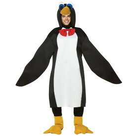 ペンギン コスチューム 着ぐるみ 大人用 男性用 ぬいぐるみ 動物 鳥 ハロウィン コスプレ コスチューム 衣装