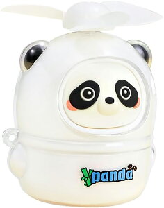 ハンディファン 携帯扇風機 パンダ 手持ち扇風機 夏のかわいい動物デスクトップ装飾 小型扇風機 携帯 軽量 静音 ポータブルファン 携帯便利 ファッション
