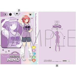 五等分の花嫁* グッズ クリアファイル 中野一花/中野二乃/中野三玖/中野四葉/中野五月 【アニメイト公式】【401】
