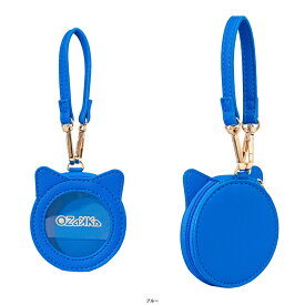 推し活 オタ活 痛バ グッズ ねこみみ缶バッジケース レッド／オレンジ／イエロー／グリーン／ブルー／パープル／ピンク／ブラウン／ホワイト／ブラック OZaKKa【アニメイト公式】【402】