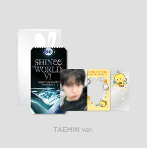 SHINee WORLD VI MD �O�b�Y �R���T�[�g�L�b�g ONEW(�I����)�^KEY(�L�[)�^MINHO(�~���z)�^TAEMIN(�e�~��) �V���C�j�[ K-POP �y�A�j���C�g�����z�y430�z