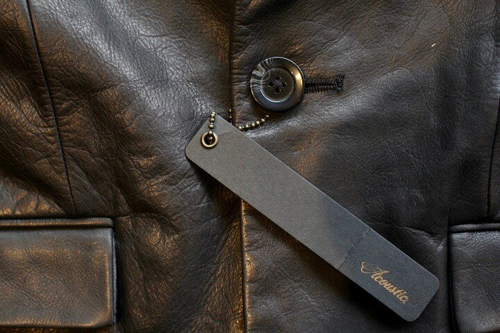 楽天市場】ACOUSTIC(アコースティック)LEATHER ONE BUTTON TAILORED 