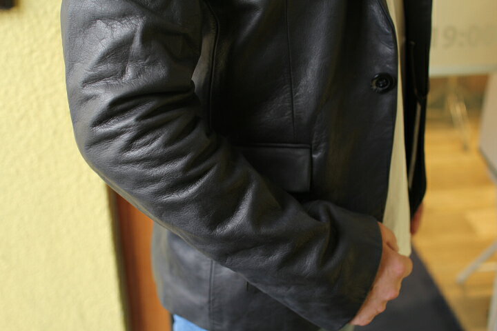 楽天市場】ACOUSTIC(アコースティック)LEATHER ONE BUTTON TAILORED 