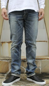 BLUE WAY(ブルーウェイ)ENGINEER IN CUT HYBRID STRETCH DENIM(エンジニア インカット ハイブリッド ストレッチデニム)【快適に伸縮する高級ハイブリッドデニム生地 人気エンジニアインカット】ヴィンテージ加工 手作業 日本製ブルー 送料無料