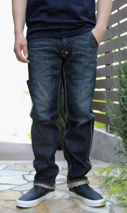 楽天市場】BLUE WAY(ブルーウェイ)LOGGER DENIM WORK PANTS OLD BLUE 
