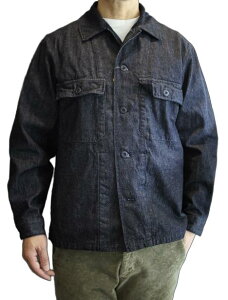 DENIM COVERALL JACKET fjJo[I[WPbglAJW YWPbg Rfjn { NԒbeqube/ACOUSTIC h/\Q̎Xܔ̔WPbgTCYM-XL 