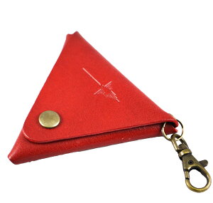 【ナスカ】NAZCA レザーマルチケース レッド【ヌメ革を使用した国産ハンドメイド レザーケース】【小物入れ】【ピックケース】【チューニングキー入れ】【小銭入れ】【日本製】