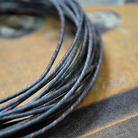【バードランド】Western Electric 22AWG 1950 黒/赤 1m【ギターパーツ】【配線材】【ヴィンテージワイヤー】【ウェスタンエレクトリック】