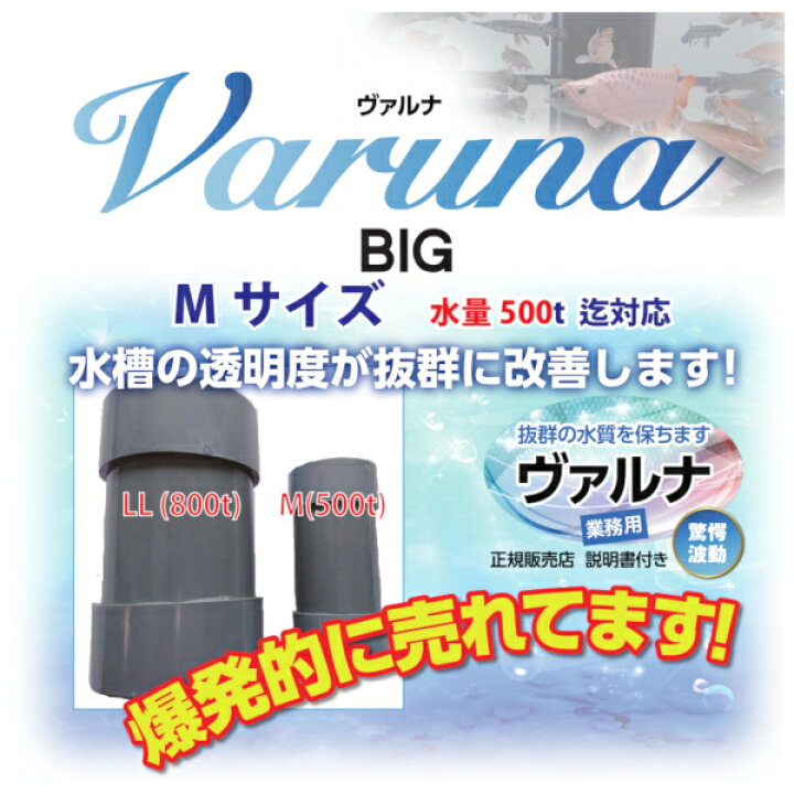 楽天市場】池用ヴァルナMサイズ 500tまで 池の水質浄化 業務用 自宅の 