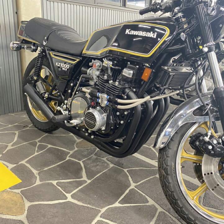 楽天市場】Z1000MK2 エルサウンド ショート管 ブラック マフラー【新品 