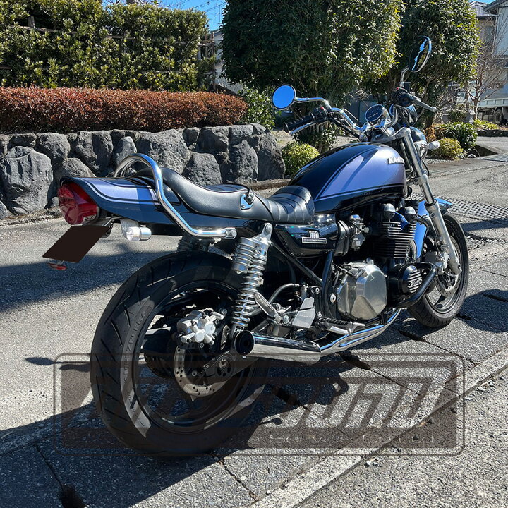 楽天市場】ゼファー750 エルサウンド ショート管 メッキ マフラー 