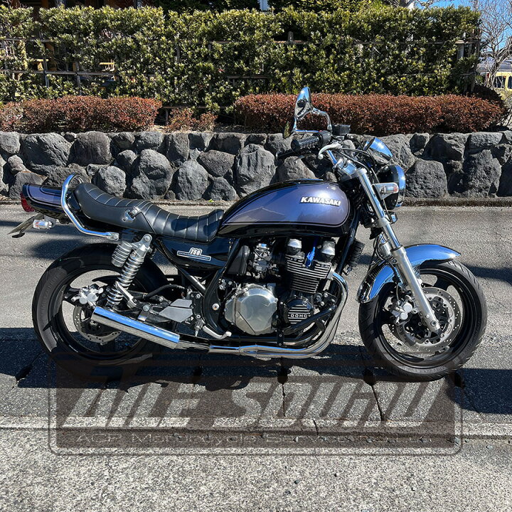 楽天市場】ゼファー750 エルサウンド ショート管 メッキ マフラー 