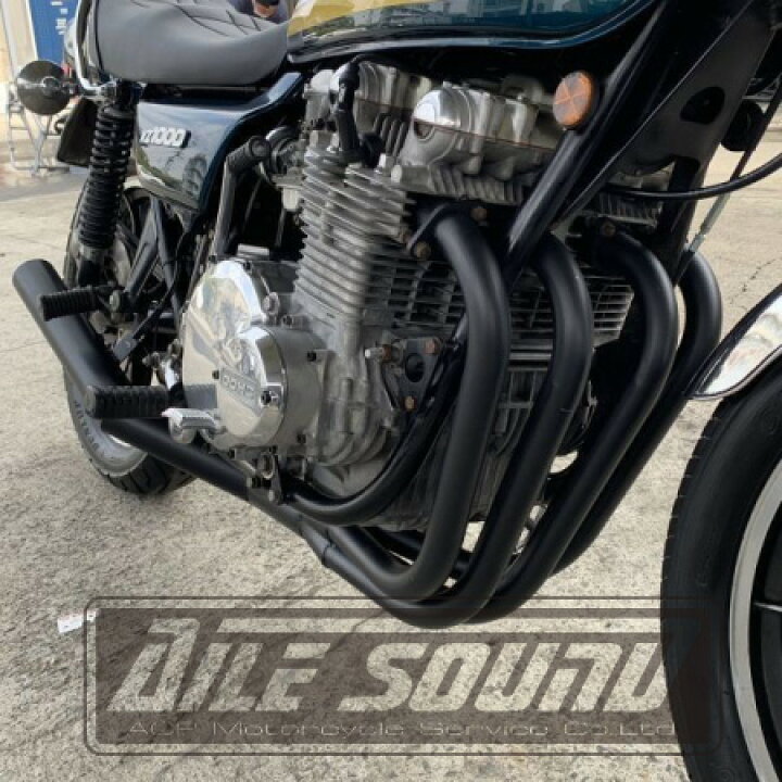 楽天市場】KZ1000 エルサウンド ショート管 ブラック マフラー【新品 