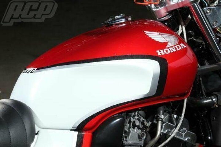 楽天市場】ジェイド250用 CBX2型 赤白タイプラインステッカー 