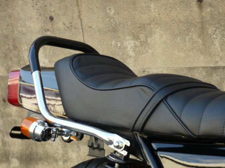 楽天市場】Z400FX用 メッキタンデムバー（ゴム付き）！新品 ゴム巻き 