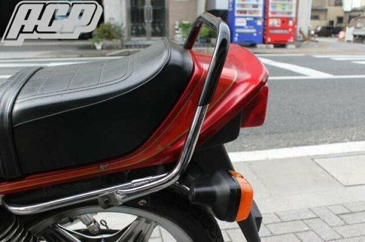 楽天市場】CB400N用 ゴム付きタンデムバー（黒）新品 バブ ホーク3 