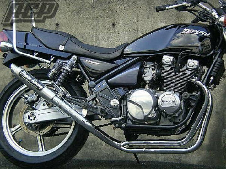 楽天市場】プリティー製 ゼファー400 極 タイプ3 4-2-1 マフラー 