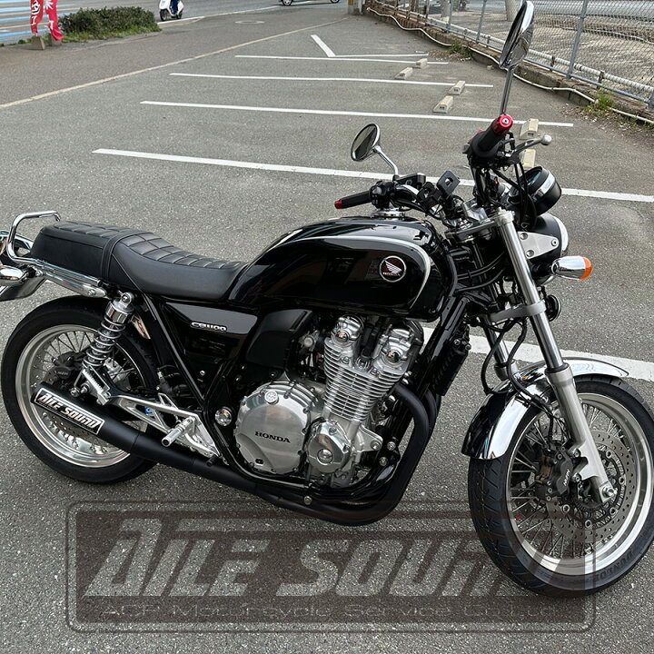 楽天市場】CB1100 (SC65) エルサウンド ショート管 ブラック マフラー 