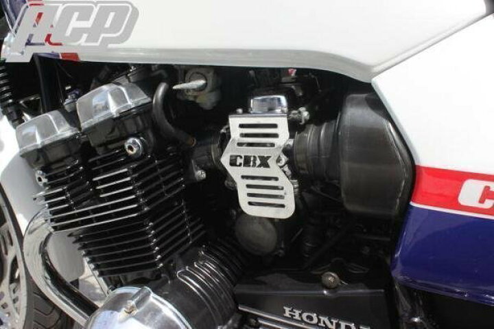 楽天市場】CBX400F ロゴ入り メッキ キャブサイド カバー 