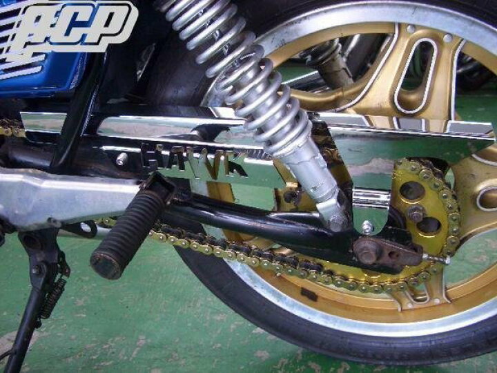 楽天市場】CB400T用 ロゴ入り メッキチェーンケース！新品 バブ ホーク 