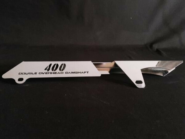 楽天市場】ゼファー400 400ロゴ入り メッキ チェーンケース 新品 