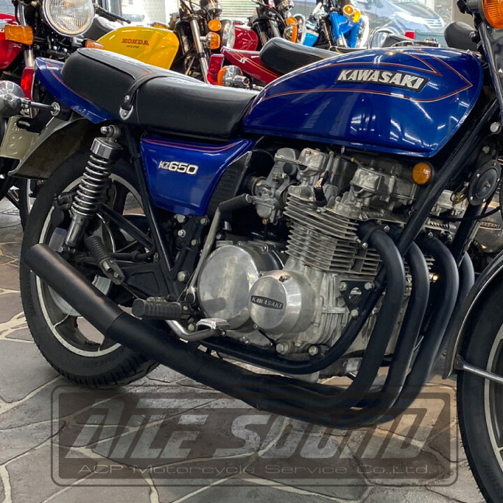 楽天市場】Z650 ザッパー エルサウンド ショート管 ブラック マフラー 
