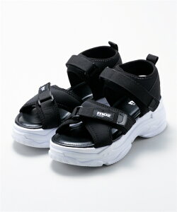 サンダル 靴 moz モズ レディース 厚底 クロスベルト スポーツサンダル スポサン カジュアル 夏 へらじか 3E EEE (アクアカルダ)