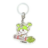 ふっかちゃん めじるしアクセサリー（ネギで飛ぶ） 雨の日グッズ 目印 かわいい ご当地キャラ アンブレラ…