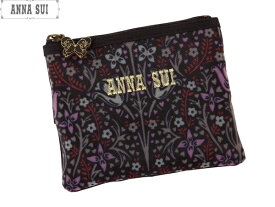 アナスイ　ANNA SUI　ティッシュケース付ポーチ無料ラッピング指定可　明日楽対応商品　AS0270　【　ギフト　プレゼント　ブランド　蝶　薔薇　レディース　】