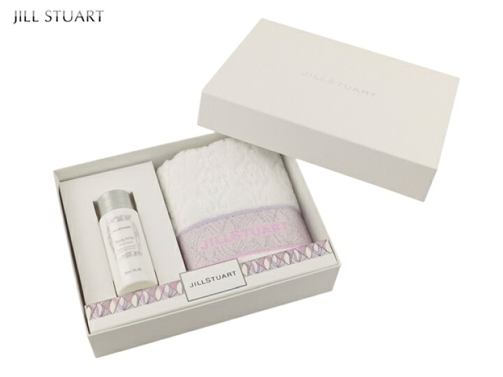 楽天市場 ジルスチュアート Jill Stuartハンカチ ボディミルク ギフトbox入セット無料ラッピング指定可 明日楽対応商品 Js102 ギフト プレゼント ブランド レディース 女性 ホワイトデー Acrop