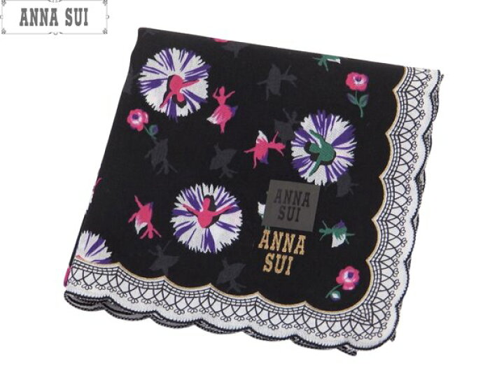 楽天市場 アナスイ Anna Sui ハンカチ無料ラッピング指定可 明日楽対応商品 As0254 ギフト プレゼント ブランド 定番 Acrop