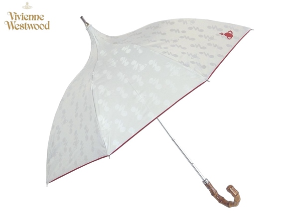 ヴィヴィアンウエストウッドの雨傘日傘兼用-