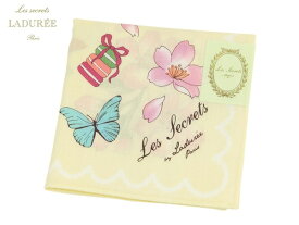 ラデュレ　LADUREE　ハンカチ無料ラッピング指定可　明日楽対応商品　LDR023　【 　ギフト　プレゼント　ブランド　定番　スクレ・ラデュレ　】