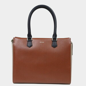 中古】PaulSmith(ポールスミス) トートバッグ レッド×黒 レザー ポール 