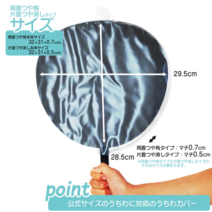 楽天市場】【2個セット】ジャンボうちわ カバー うちわカバー うちわ 