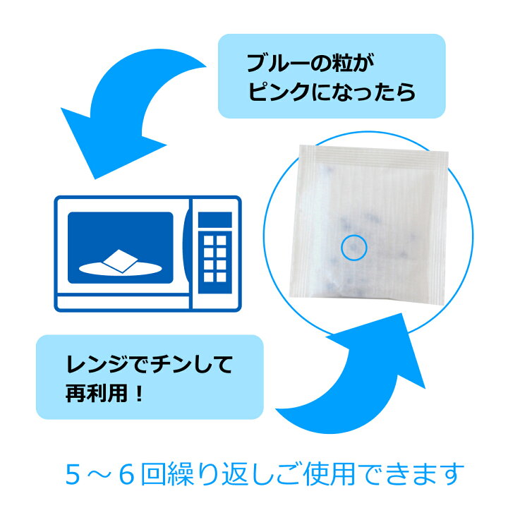 楽天市場 楽天スーパーsaleポイント5倍 シリカゲル 乾燥剤 除湿剤 レンジで再利用可能 カメラ 食品 保存 ドライフラワー 再利用 レンジ 10g 30個セット Across アクロース