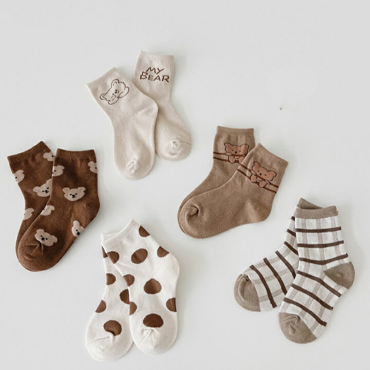 楽天市場】＼クーポン配布／ 5足セット 靴下 セット 子供 こども  