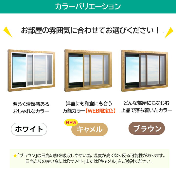 楽天市場】【公式】エコな簡易内窓 キット Mサイズ ホワイト 中空  